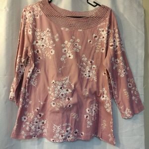 3/4 sleeve blouse